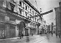 L'ingresso dell'Albergo Storione. Quando fu inaugurato nel 1905 rappresentava il meglio per l'epoca con riscaldamento a termosifone e ascensore